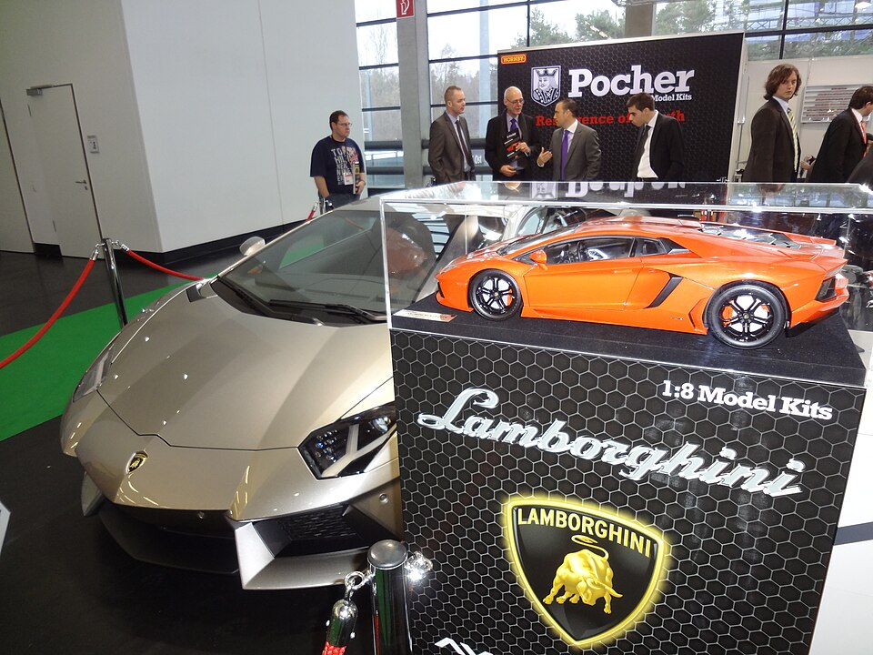 Pocher presentation Nuremberg 2013, a model car by Pocher