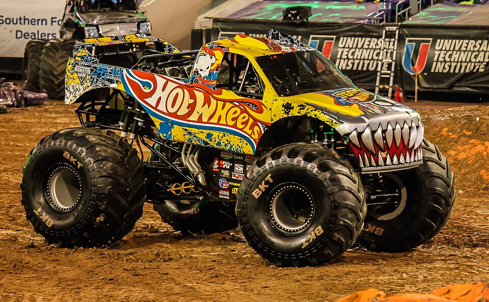 Team Hot Wheels Firestorm Monster Truck, a model car by Hot Wheels