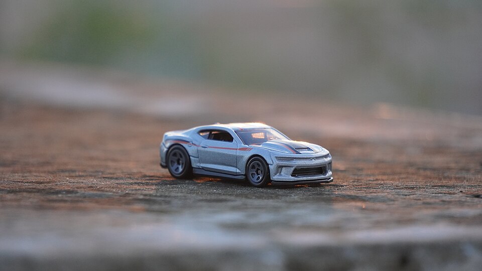 HOTWHEELS CHEVROLET COPO CAMARO, a model car by Hot Wheels