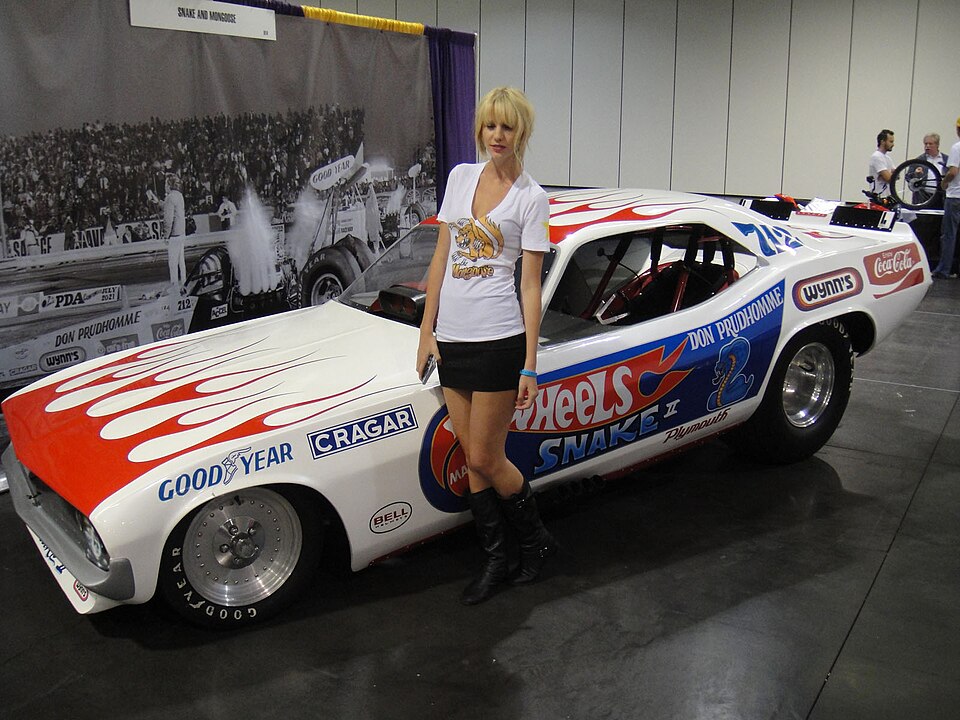 Wizard World Anaheim 2011 - Snake II funny car (5674405385), a model car by Hot Wheels