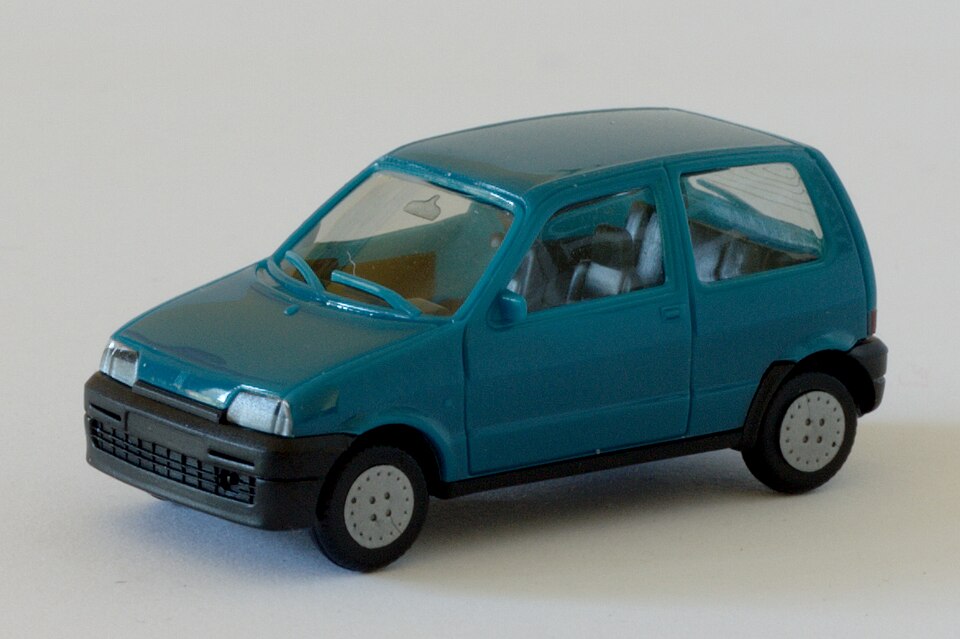 Fiat Cinquecento (4691138746), a model car by Herpa