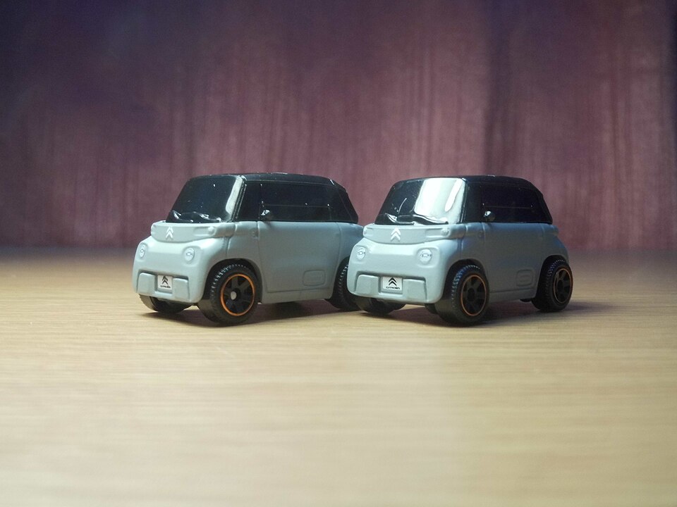 Matchbox 2023 Mainline Series - Citroen Ami (x2) - 53086135703, a model car by Matchbox