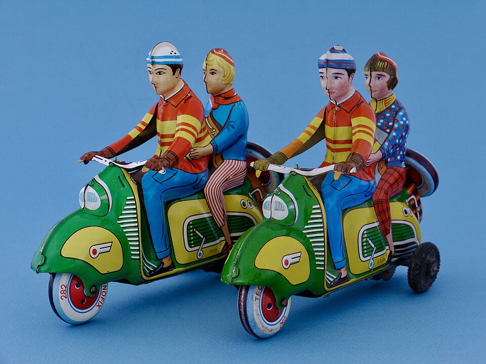Technofix scooter 282, Germany 1955 (34225560543), a model car by Technofix