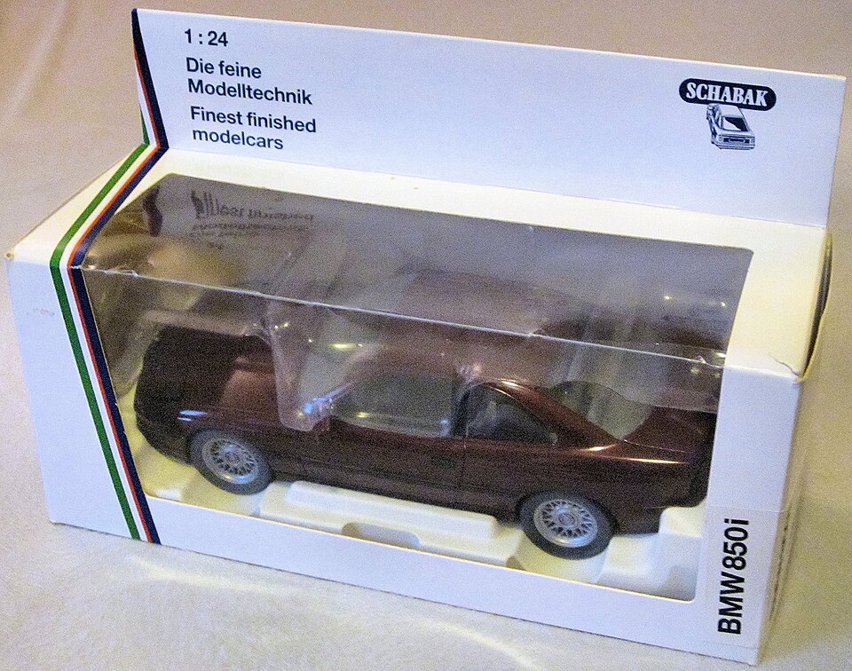 Schabak Modell BMW 850i 1-24, a model car by Schabak Modelle