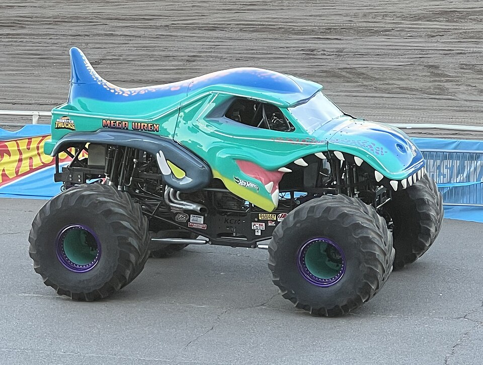 Mega Wrex Monster Truck, a model car by Hot Wheels
