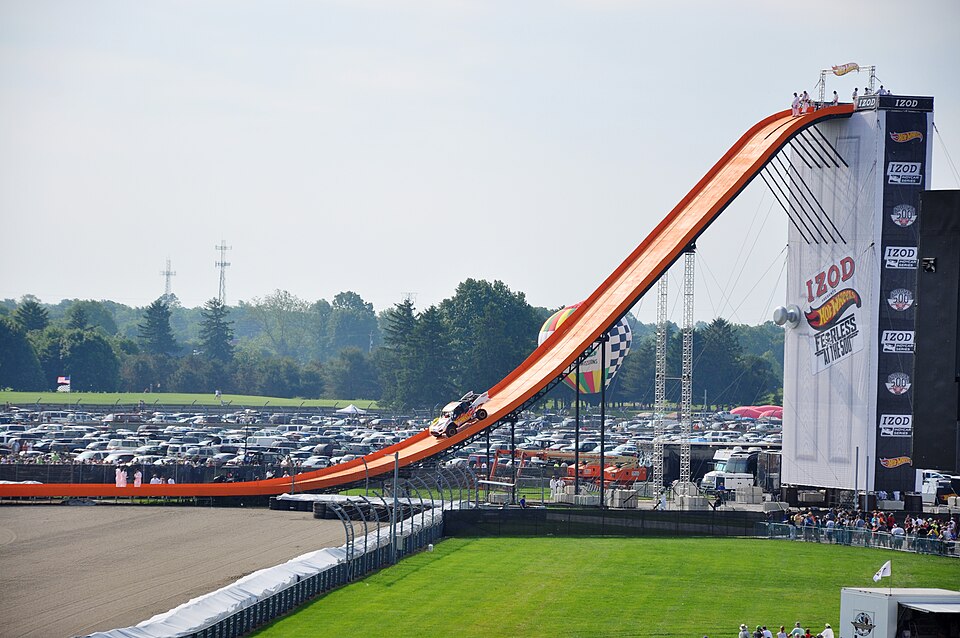Hot Wheels Fearless at the Indy 500 (5795804754), a model car by Hot Wheels