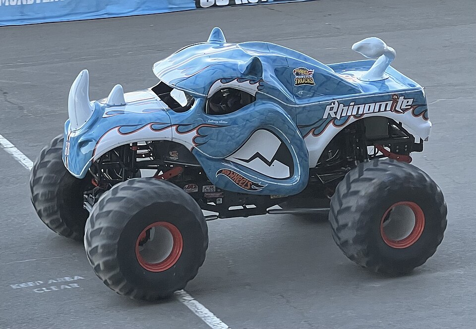 Rhinomite Monster Truck, a model car by Hot Wheels