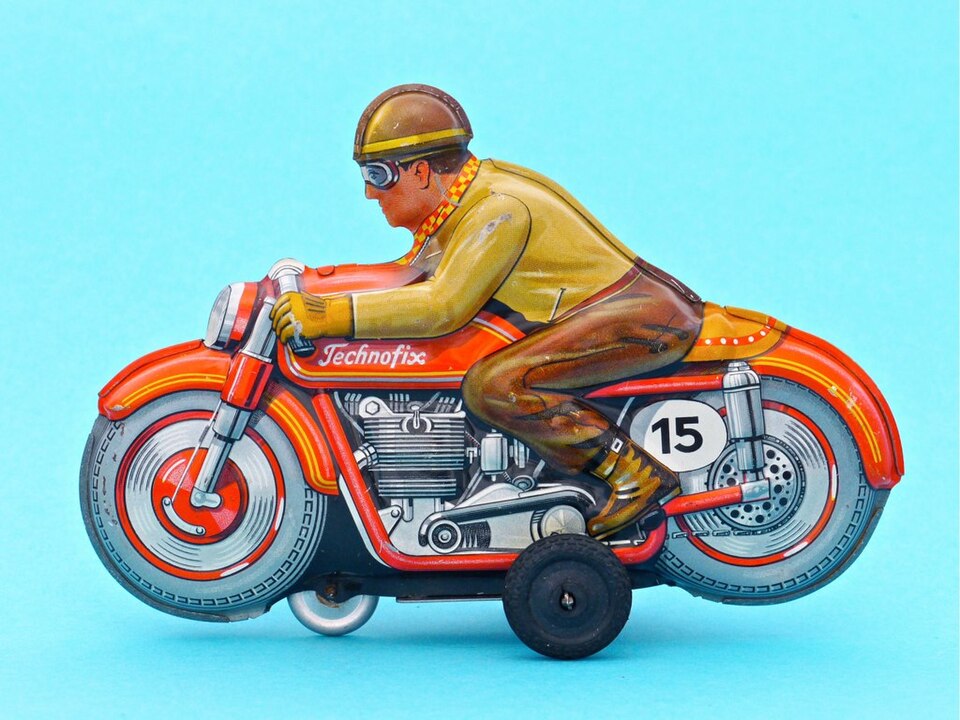 Technofix racer, US-zone Germany 1953, a model car by Technofix