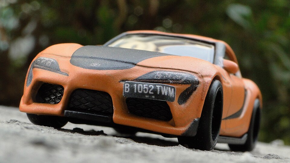 HW GR SUPRA, a model car by Hot Wheels