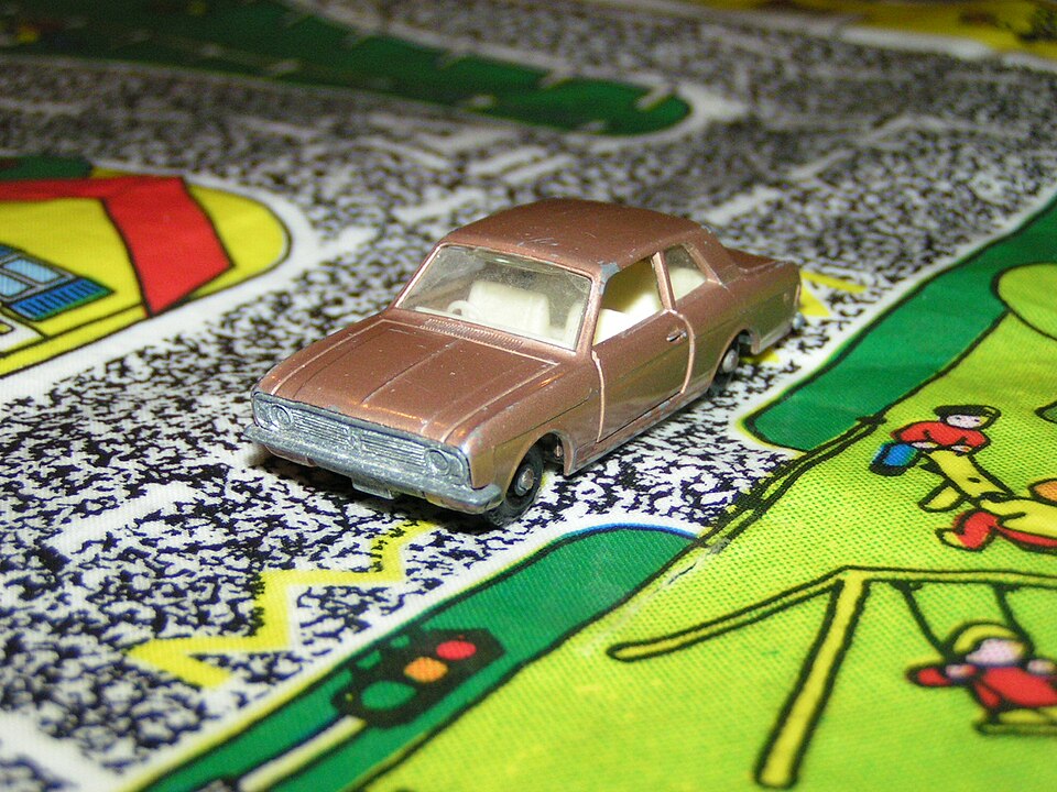 Matchbox - 1968 Ford Cortina MkII (371153214), a model car by Matchbox