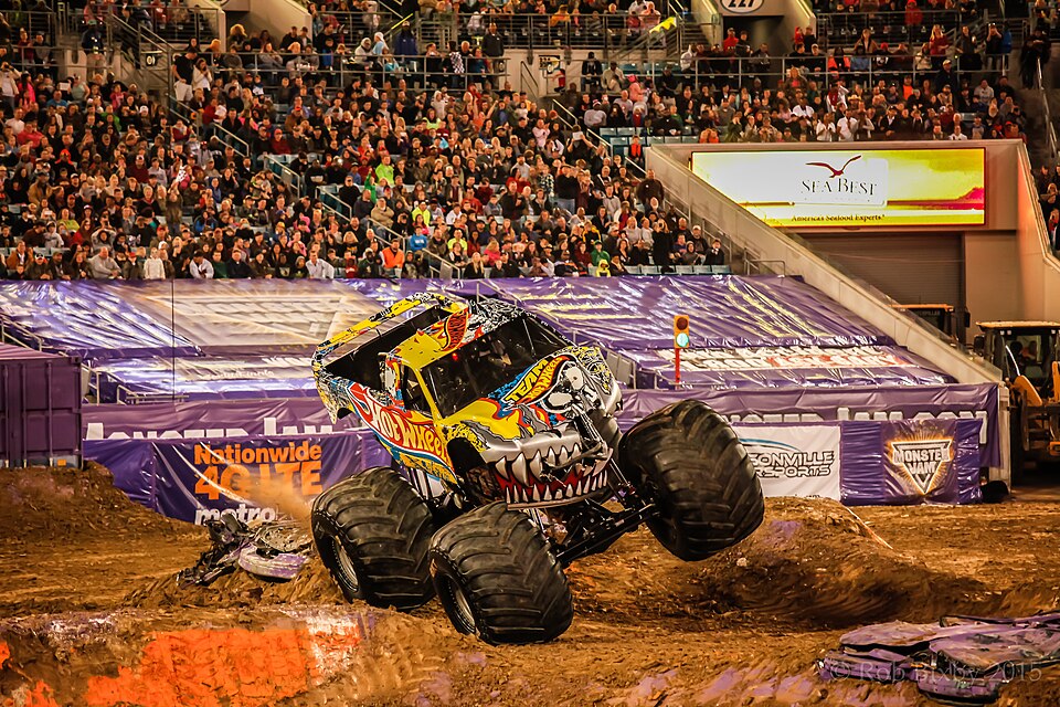 MonsterJam 2-21-15-7272 (16428930729), a model car by Hot Wheels