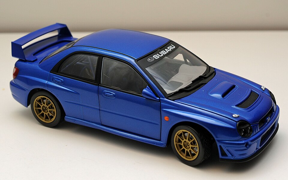 Solido Subaru impreza, a model car by Solido