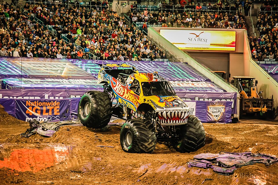 MonsterJam 2-21-15-7239 (16614636855), a model car by Hot Wheels