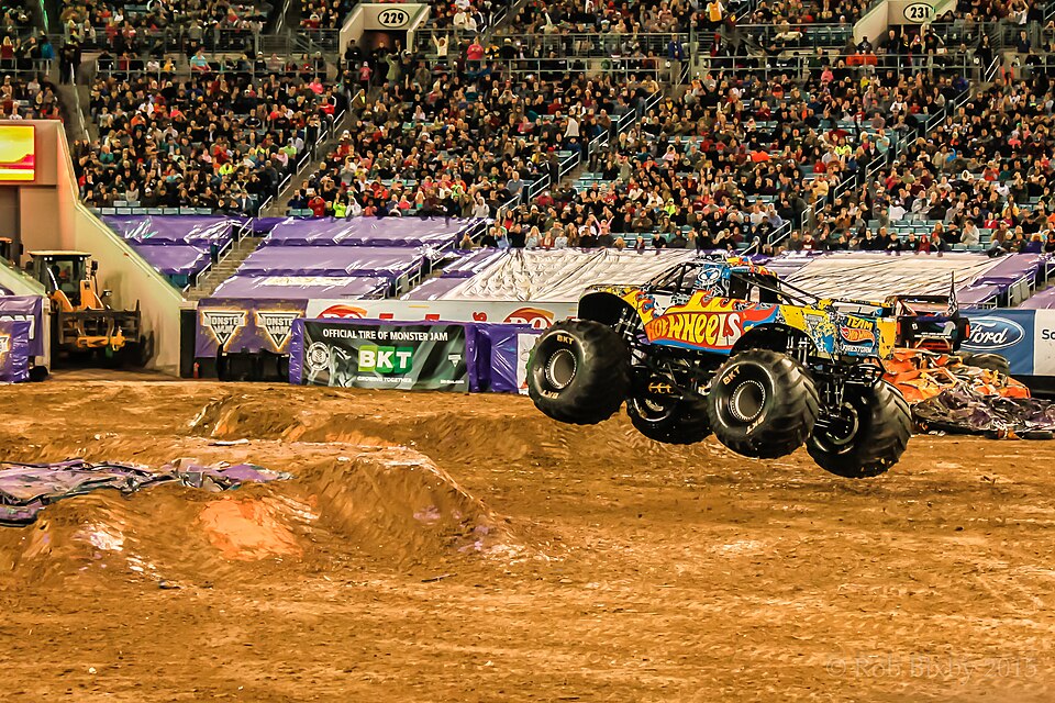 MonsterJam 2-21-15-7259 (16428889269), a model car by Hot Wheels