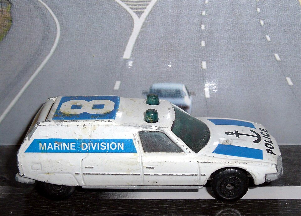 S332 Citroen CX - UK generic Police Marine Division (6313607272), a model car by Matchbox
