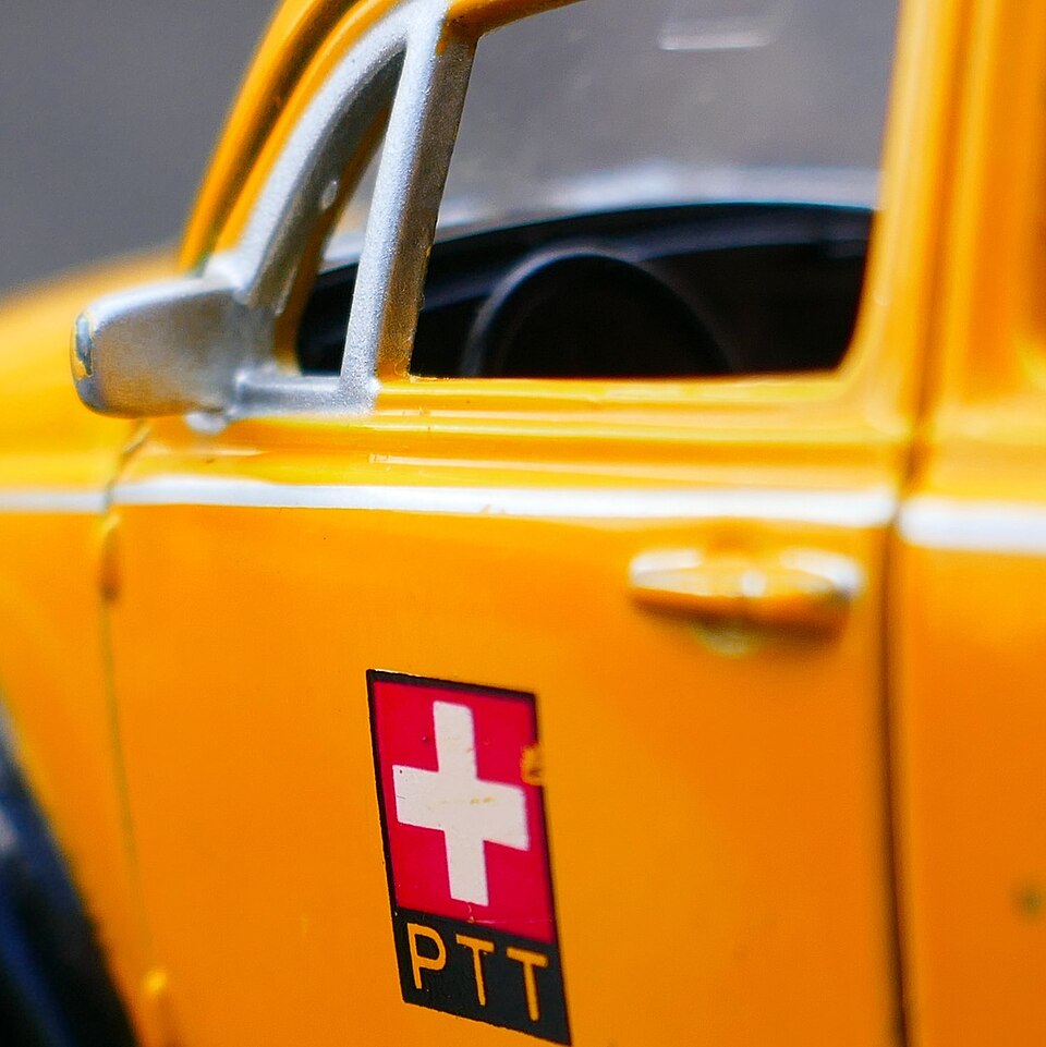 VW Beetle worn model-04-detail, a model car by Welly
