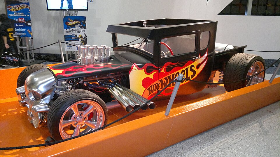 Life-Sized Bone Shaker, a model car by Hot Wheels