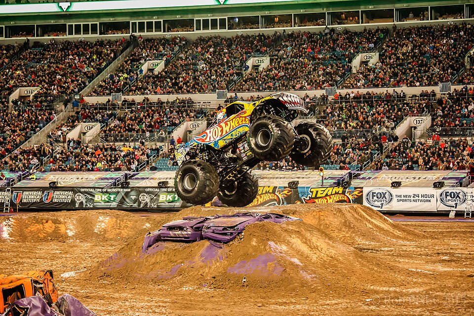 MonsterJam 2-21-15-7254 (15992497884), a model car by Hot Wheels