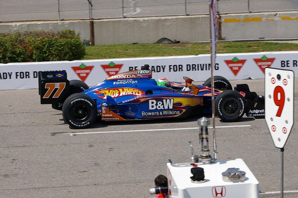 Alex Tagliani Toronto, a model car by Hot Wheels