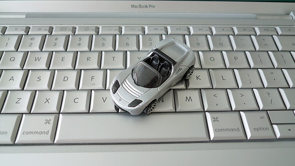 Tesla Hotwheels, a model car by Hot Wheels