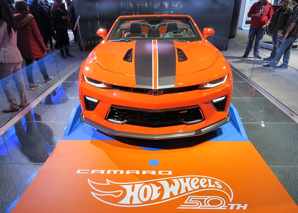 2018 Camaro Hot Wheels (1), a model car by Hot Wheels