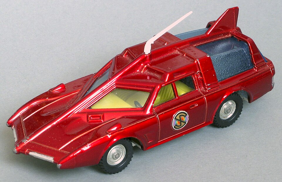 Dinky Toys 103 Spectrum Patrol Car-Captain Scarlet and the Mysterons, a model car by Dinky Toy cars