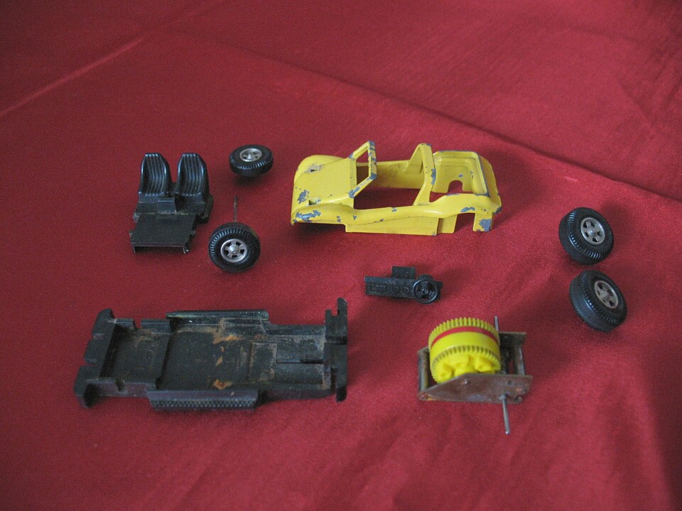 Darda Buggy Teile, a model car by Darda toys