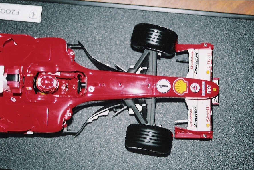 Ferrari F2005 F1062, a model car by Hot Wheels