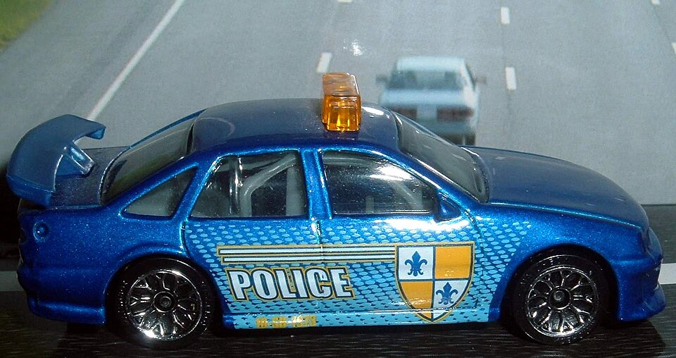 S141 Holden Commodore - Australia Police (2596933317), a model car by Matchbox
