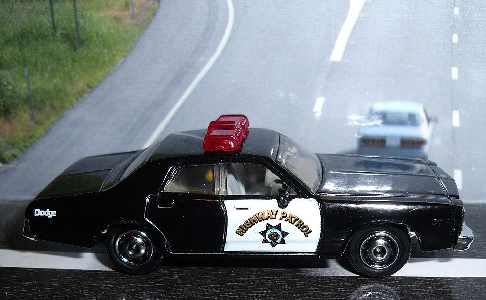 S324 Dodge Monaco 1978 - USA California Highway Patrol (5971323101), a model car by Matchbox