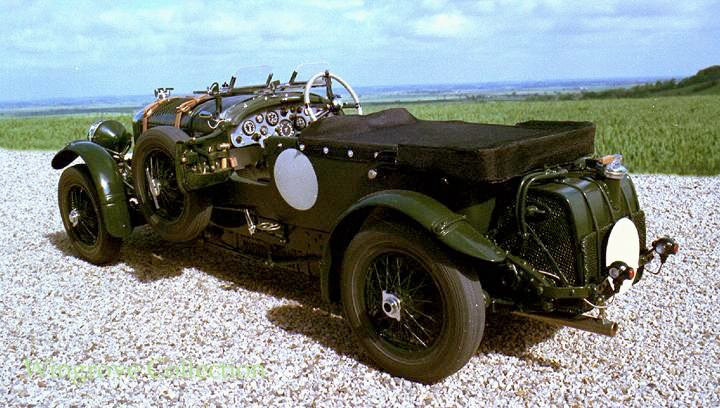 1929 Blower Bentley by G Wingrove, a model car by Scale models by Gerald Wingrove