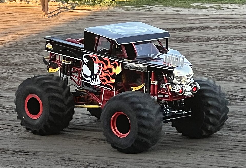 Bone Shaker Monster Truck, a model car by Hot Wheels