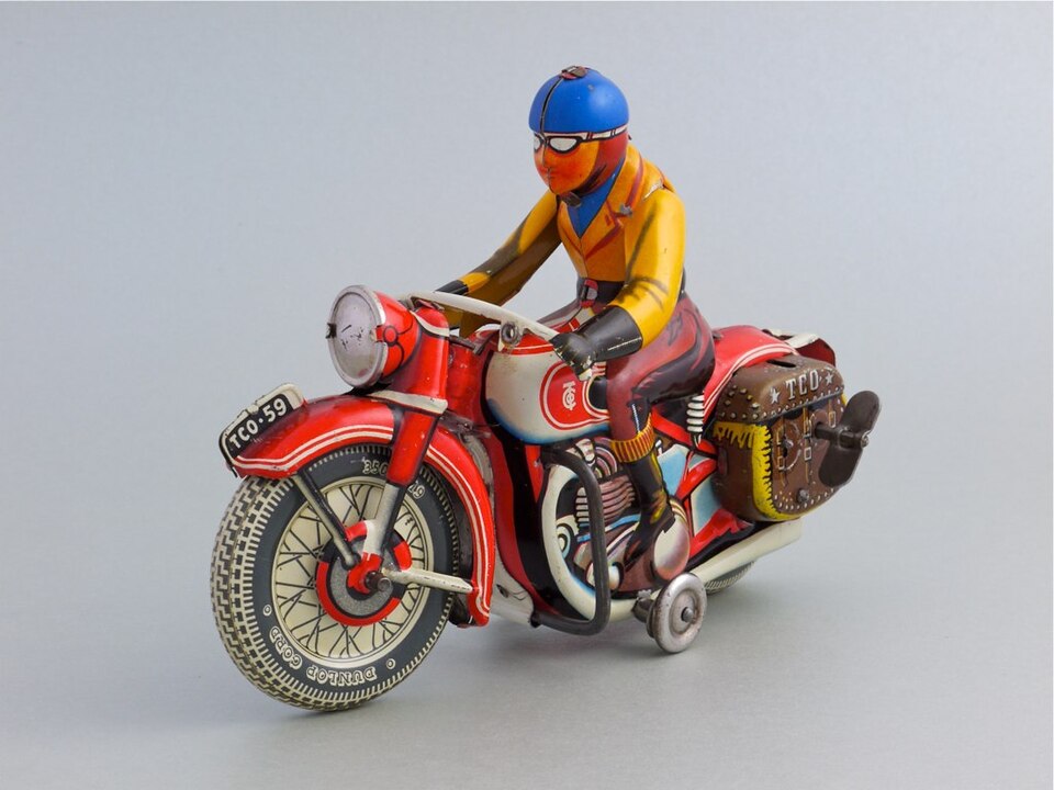 Tippco TCO59, US-zone Germany 1950's, a model car by Tippco