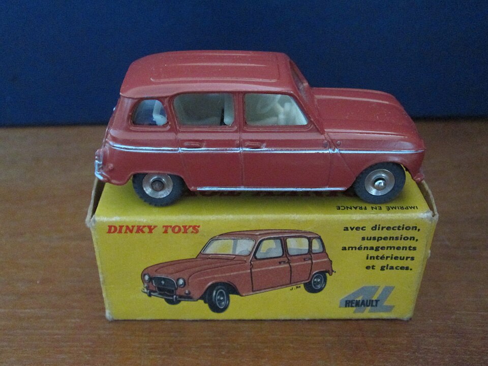 Dinky Renault 4L, a model car by Dinky Toy cars