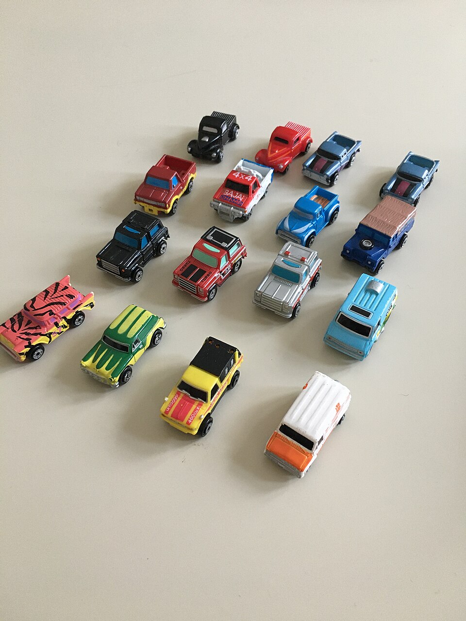 Micro Machines - estate and pickups, a model car by Micro Machines