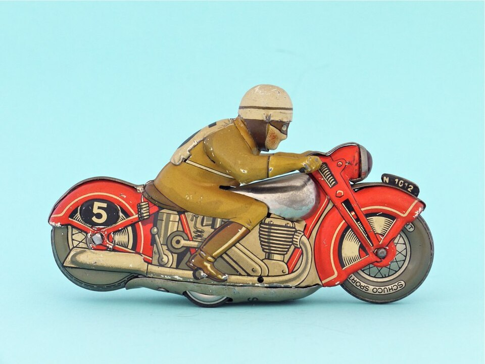 Schuco Sport, Germany 1937 -1946, a model car by Schuco toys