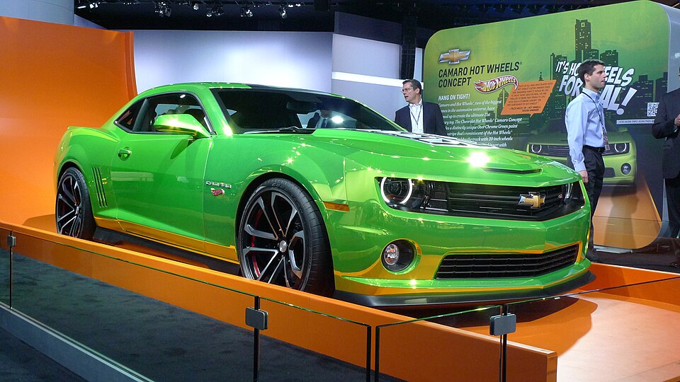 Chevrolet Camaro Hot Wheels Concept, a model car by Hot Wheels