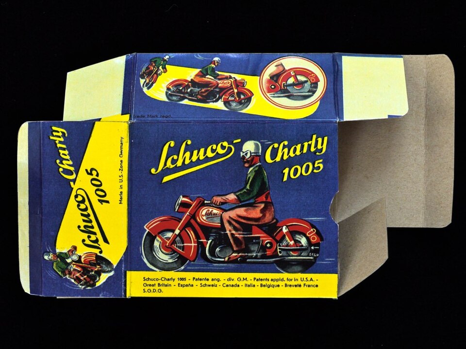 Schuco Charly, Germany 1950's, a model car by Schuco toys