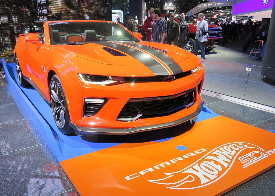 2018 Camaro Hot Wheels (2), a model car by Hot Wheels