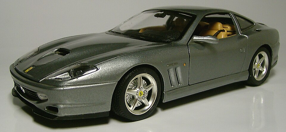 Bburago ferrari 550, a model car by Bburago