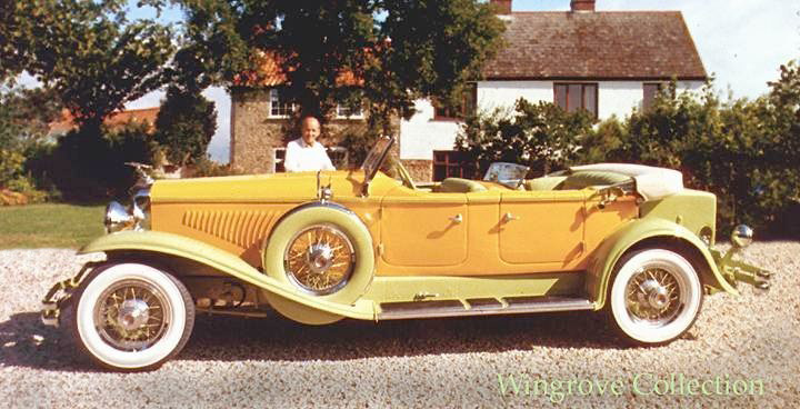 1930 Duesenberg J 431 by G Wingrove, a model car by Scale models by Gerald Wingrove