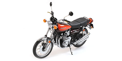 KAWASAKI Z2 750 RS ‘SUPER 4’ – 1973 – BROWN/ORANGE 1:6 model
