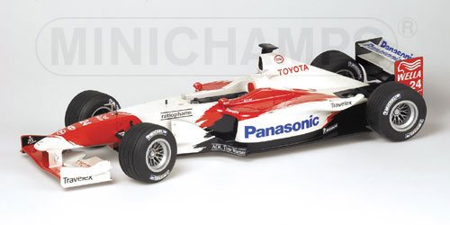 TOYOTA PANASONIC TF102 M.SALO 2002 1:8 model
