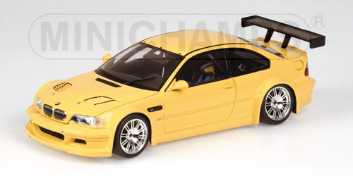 BMW M3 GTR – 2001 – YELLOW 1:18 model