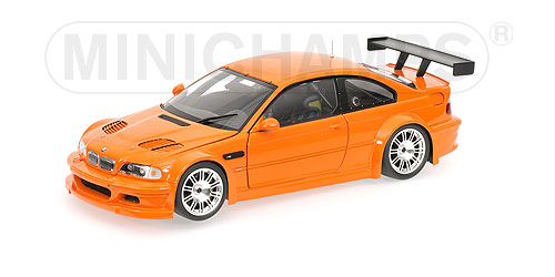 BMW M3 GTR STREET (E46) – 2001 – ORANGE 1:18 model