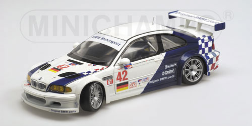 BMW M3 GTR – LEHTO/EKBLOM/WENDLINGER – TEAM BMW MOTORSPORT – ALMS 2001 1:18 model