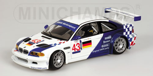 BMW M3 GTR – EKBLOM/MUELLER – ELMS 2001 JARAMA 1:18 model