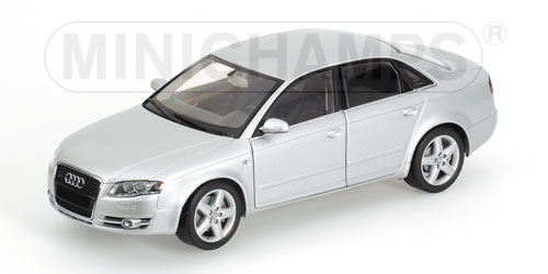 AUDI A4 SALOON – 2005 – SILVER L.E. 1788 pcs. 1:18 model