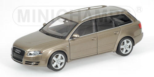 AUDI A4 AVANT – 2005 – DAKAR BEIGE METALLIC 1:18 model