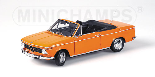 BMW 1600 CABRIOLET – 1967 – ORANGE 1:18 model